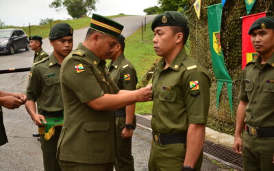 MAJLIS PENYAMPAIAN PANGKAT PTB-PTB RENDAH BAGI ANGGOTA-ANGGOTA MARKAS TENTERA DARAT DIRAJA BRUNEI DAN KOMPENI MARKAS TENTERA DARAT DIRAJA BRUNEI SIRI 1 BAGI TAHUN 2018