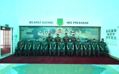 BADGE AND SAM BROWNE BELT PRESENTATION AND PROMOTION CEREMONY FOR PERSONNEL OF THIRD BATTALION ROYAL BRUNEI LAND FORCE