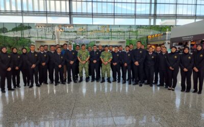 ROYAL BRUNEI LAND FORCE SHOOTING CONTINGENT DEPARTS FOR 30th ASEAN ARMIES RIFLES’ MEET