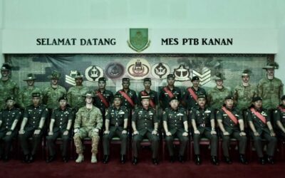 PROMOTION CEREMONY FOR PERSONNEL OF THIRD BATTALION ROYAL BRUNEI LAND FORCE