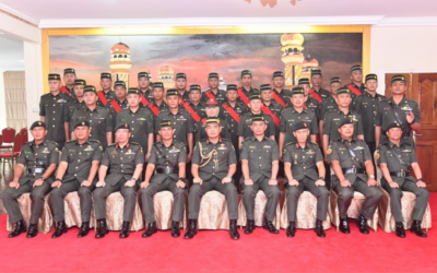 PROMOTION CEREMONY FOR SENIOR NON-COMMISSIONED OFFICERS OF ROYAL BRUNEI LAND FORCE