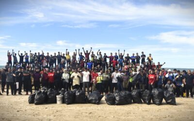 BERAKAS GARRISON KICKS OFF ITS LARGEST BEACH CLEAN-UP FOR 2022