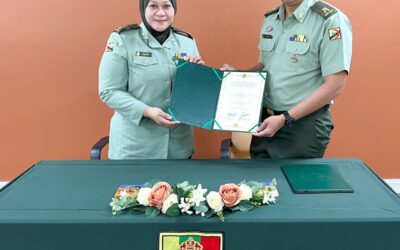 HANDOVER CEREMONY FOR THE ASSISTANT CHIEF OF STAFF LOGISTICS ROYAL BRUNEI LAND FORCE