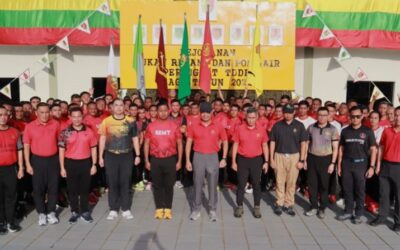 CLOSING CEREMONY FOR ROYAL BRUNEI LAND FORCE SWIMMING AND WATER POLO CHAMPIONSHIP 2022