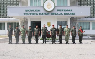 HANDOVER AND FAREWELL LUNCHEON CEREMONY FOR THE OUTGOING COMMANDING OFFICER OF FIRST BATTALION ROYAL BRUNEI LAND FORCE