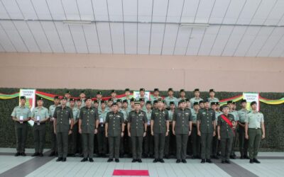 AWARDING CEREMONY OF GENERAL SERVICE MEDAL TO ROYAL GUARDS REGIMENT ROYAL BRUNEI LAND FORCE PERSONNEL