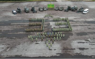 SUPPORT BATTALION ROYAL BRUNEI LAND FORCE  MARKS 33RD ANNIVERSARY