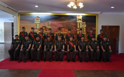 PROMOTION CEREMONY FOR SENIOR NON-COMMISSIONED OFFICERS PERSONNEL OF COMBAT SERVICE SUPPORT ROYAL BRUNEI LAND FORCE