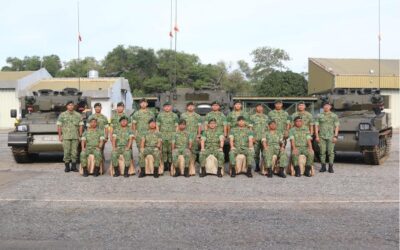 CLOSING CEREMONY AND BADGE PRESENTATION OF ARMOURED RECONNAISSANCE SQUADRON TROOP LEADER COURSE 2022 SESSION