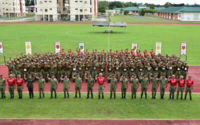 CLOSING CEREMONY OF ADVANCED INFANTRY COURSE INTAKE 169