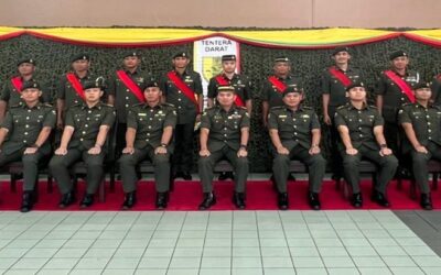 PROMOTION CEREMONY FOR ROYAL GUARD REGIMENT ROYAL BRUNEI LAND FORCE PERSONNEL