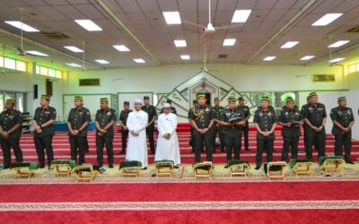 ROYAL BRUNEI LAND FORCE HELD KHATAM AL-QURAN CEREMONY IN CONJUNCTION WITH 61ST ANNIVERSARY OF THE ROYAL BRUNEI LAND FORCE