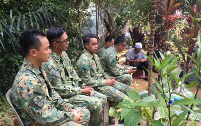 TDDB MENGADAKAN KEMPEN MEMBERSIHKAN TANAH PERKUBURAN KAMPUNG KUPANG, TUTONG