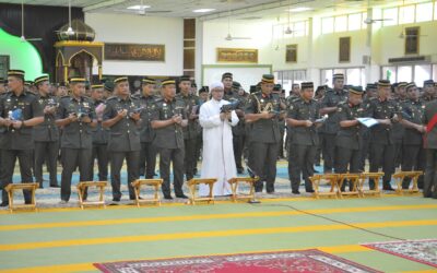 MAJLIS KHATAM AL-QURAN PERINGKAT GARISON SEMPENA HUT ABDB KE 57