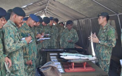 LAWATAN DARI SEKOLAH PEGAWAI KADET KE TENTERA DARAT DIRAJA BRUNEI