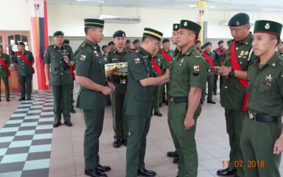 MAJLIS KENAIKAN PANGKAT BAGI PTB-PTB RENDAH BATALION BANTU TDDB