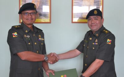 UPACARA SERAH TERIMA TUGAS TIMBALAN KOMANDAN KBK TDDB