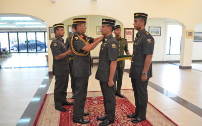 MAJLIS KENAIKAN PANGKAT BAGI ANGGOTA KEJURUTERAAN DARAT, KHIDMAT BANTUAN KOMBAT TENTERA DARAT DIRAJA BRUNEI