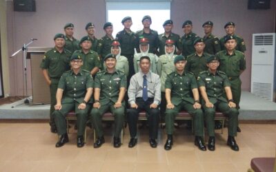 LAWATAN BAGI ANGGOTA KHIDMAT BANTUAN KOMBAT TENTERA DARAT DIRAJA BRUNEI KE PUSAT AL ISLAH
