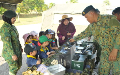 LAWATAN SAMBIL BELAJAR DARIPADA TAMAN ASUHAN KANAK-KANAK YAYASAN SULTAN HAJI HASSANAL BOLKIAH KE TENTERA DARAT DIRAJA BRUNEI