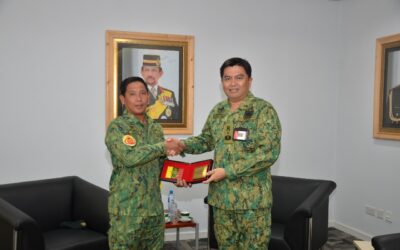 KUNJUNGAN PERPISAHAN SARJAN MEJAR ANGKATAN BERSENJATA DIRAJA BRUNEI
