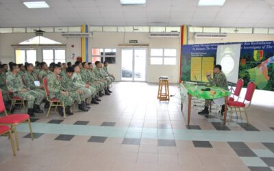 TAKLIMAT PENERAPAN DISIPLIN BAGI ANGGOTA-ANGGOTA BATALION BANTU TDDB