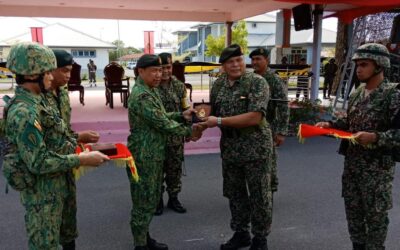 OPENING CEREMONIES OF EXERCISE MALBRU SETIA SERIES 14/2018 AND EXERCISE MERTAK BERSATU SIRI 11/2018