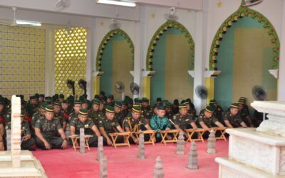 TAHLIL CEREMONY IN CONJUCTION WITH THE ROYAL BRUNEI LAND FORCE 57th ANNIVERSARY