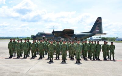ROYAL BRUNEI LAND FORCE PERSONNEL DEPARTS FOR EXERCISE RINTIS BERSAMA