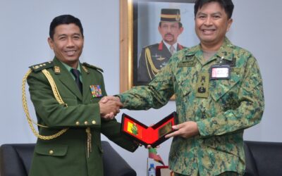 INTRODUCTORY VISIT FROM MYANMAR DEFENCE ATTACHE TO BRUNEI DARUSSALAM