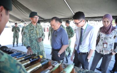 LAWATAN PENGARAH PUSAT PENYELIDIKAN DAN PERKEMBANGAN SAINS DAN TEKNOLOGI KEMENTERIAN PERTAHANAN KE BATALION BANTU TDDB