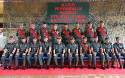 PROMOTION CEREMONY FOR SUPPORT BATTALION ROYAL BRUNEI LAND FORCE PERSONNEL