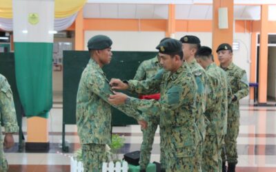 CLOSING CEREMONY OF ADVANCED INFANTRY COURSE INTAKE 162