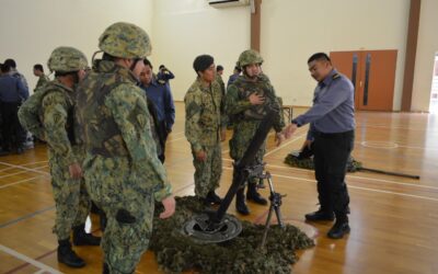 JUNIOR STAFF COURSE 2018 VISITS ROYAL BRUNEI LAND FORCE