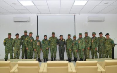 ROYAL BRUNEI LAND FORCE SHOOTING CONTINGENT RETURNS FROM 28th ASEAN ARMIES RIFLE MEET (28th AARM)