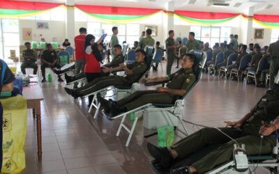 THIRD BATTALION CONDUCTS BLOOD DONATION CAMPAIGN IN CONJUNCTION WITH THE ROYAL BRUNEI LAND FORCE’S 57th ANNIVERSARY