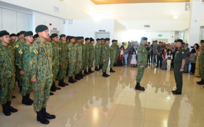THIRD BATTALION ROYAL BRUNEI LAND FORCE PERSONNEL DEPARTS FOR EXERCISE MAJU BERSAMA 23/2018