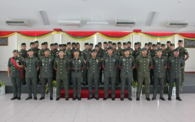 PROMOTION CEREMONY FOR THIRD BATTALION ROYAL BRUNEI LAND FORCE PERSONNEL