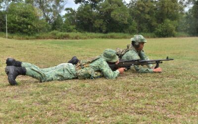 SECOND BATTALION ROYAL BRUNEI LAND FORCE SHOOTING SKILL AT ARMS MEET