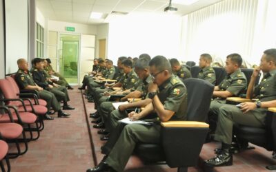 SHARING SESSION WITH NEWLY COMMISSIONED OFFICERS FROM OFFICER CADET SCHOOL