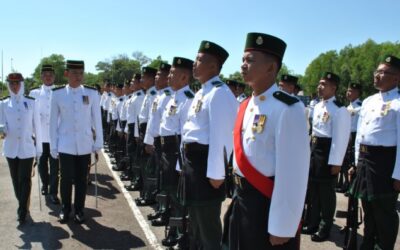 SUPPORT BATTALION ROYAL BRUNEI LAND FORCE ADJUTANT’S PARADE CEREMONY