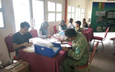 KEMPEN DERMA DARAH SEMPENA HUT TDDB YANG KE 56 TAHUN DI RUMAH MASAK BATALION BANTU TDDB PENANJONG GARISON