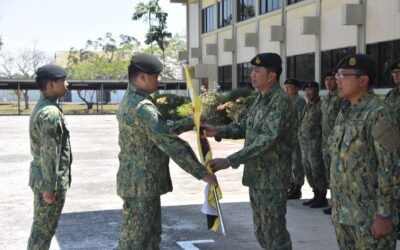FLAG HANDOVER CEREMONY FOR AUSTRALIAN ARMY SKILLS AT ARMS MEET 2019