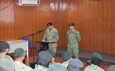OPENING CEREMONY FOR TACTICAL EXERCISE WITHOUT TROOP (TEWT) ON COMBAT SERVICE SUPPORT