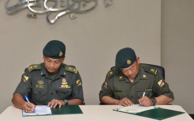 HANDOVER OF DUTIES OF THE ASSISTANT CHIEF OF STAFF PERSONNEL AND ADMINISTRATION, ROYAL BRUNEI LAND FORCE HEADQUARTERS