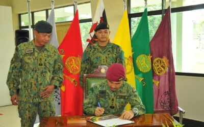 MAJLIS KUNJUNGAN PERSARAAN PEMERINTAH ANGKATAN BERSENJATA DIRAJA BRUNEI KE TENTERA DARAT DIRAJA BRUNEI