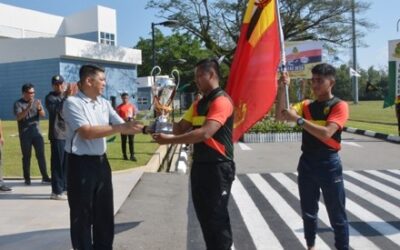 ROYAL BRUNEI LAND FORCE EMERGED AS OVERALL CHAMPION IN THE ROYAL BRUNEI ARMED FORCES CROSS COUNTRY COMPETITION 2019/2020