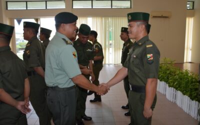 PROMOTION CEREMONY FOR SECOND BATTALION ROYAL BRUNEI LAND FORCE PERSONNEL