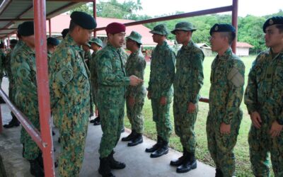 MAJLIS KUNJUNGAN PERSARAAN PEMERINTAH ANGKATAN BERSENJATA DIRAJA BRUNEI KE PERKHEMAHAN BANGAR DAN PULAU BARU-BARU