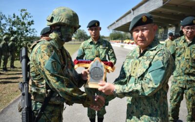 CLOSING CEREMONY OF BASIC, INTERMEDIATE AND ADVANCED MORTAR PLATOON COURSES